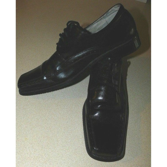 Stacy Adams Mens Black Leather Dress Formal Shoes Size 10.5 M main image 4
